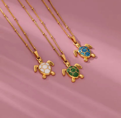 Collana "Tartaruga del tempo"