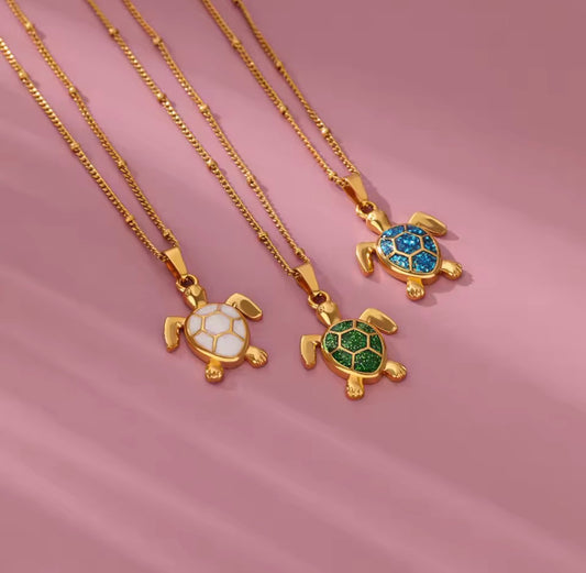 Collana "Tartaruga del tempo"