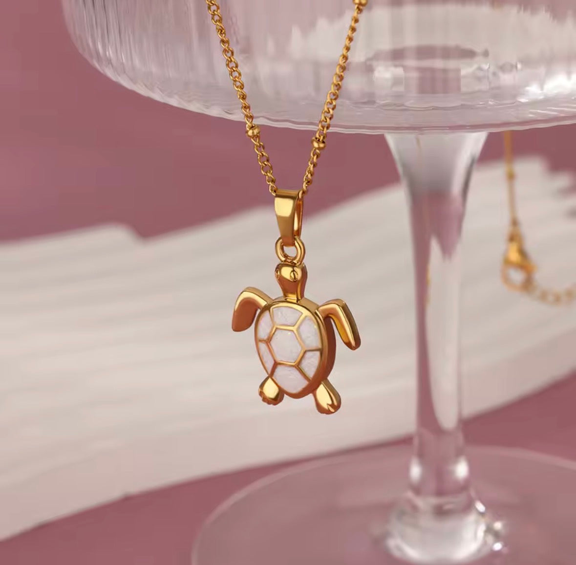 Collana "Tartaruga del tempo"