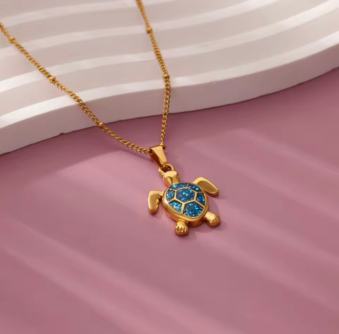 Collana "Tartaruga del tempo"